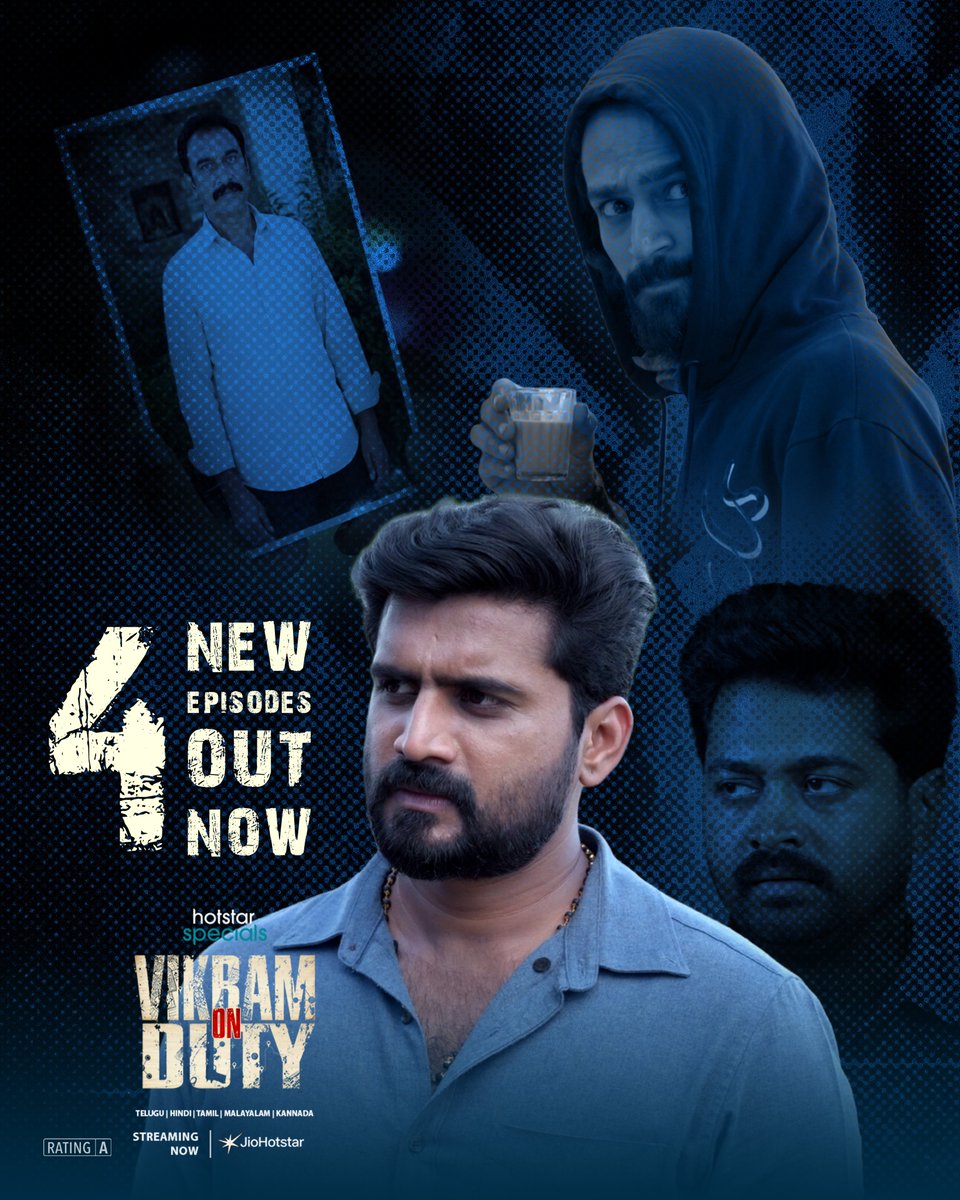 JioHotstarTel_'s tweet photo. What if Professor Rao wasn't killed for who he was… but for what he knew? 🤔

Is Vikram about to uncover something bigger than a murder? 🔎

#VikramOnDuty streaming now on JioHotstar! 💫 https://t.co/2NSk0uQsLK