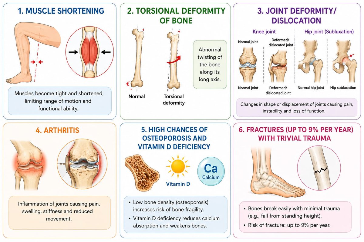 CPTreatment's tweet photo. Early recognition and timely management of musculoskeletal complications in Cerebral Palsy can improve mobility, comfort, and quality of life. Early intervention makes a difference.
#CerebralPalsy #CPAwareness #EarlyIntervention #Rehabilitation #OrthopedicCare #ChildDevelopment https://t.co/Kk26A8uvDS