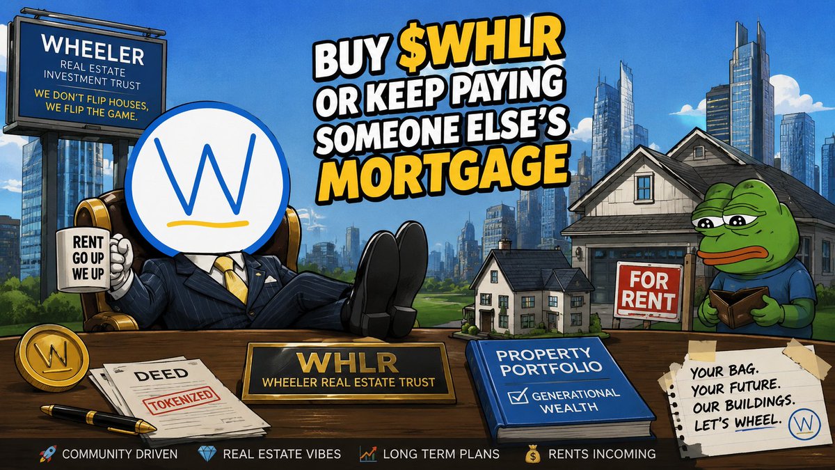 onurchain's tweet photo. Everyone laughed when we bought a REIT meme.

They stop laughing when the rent is due.

$WHLR https://t.co/OSAaTex1Kc
