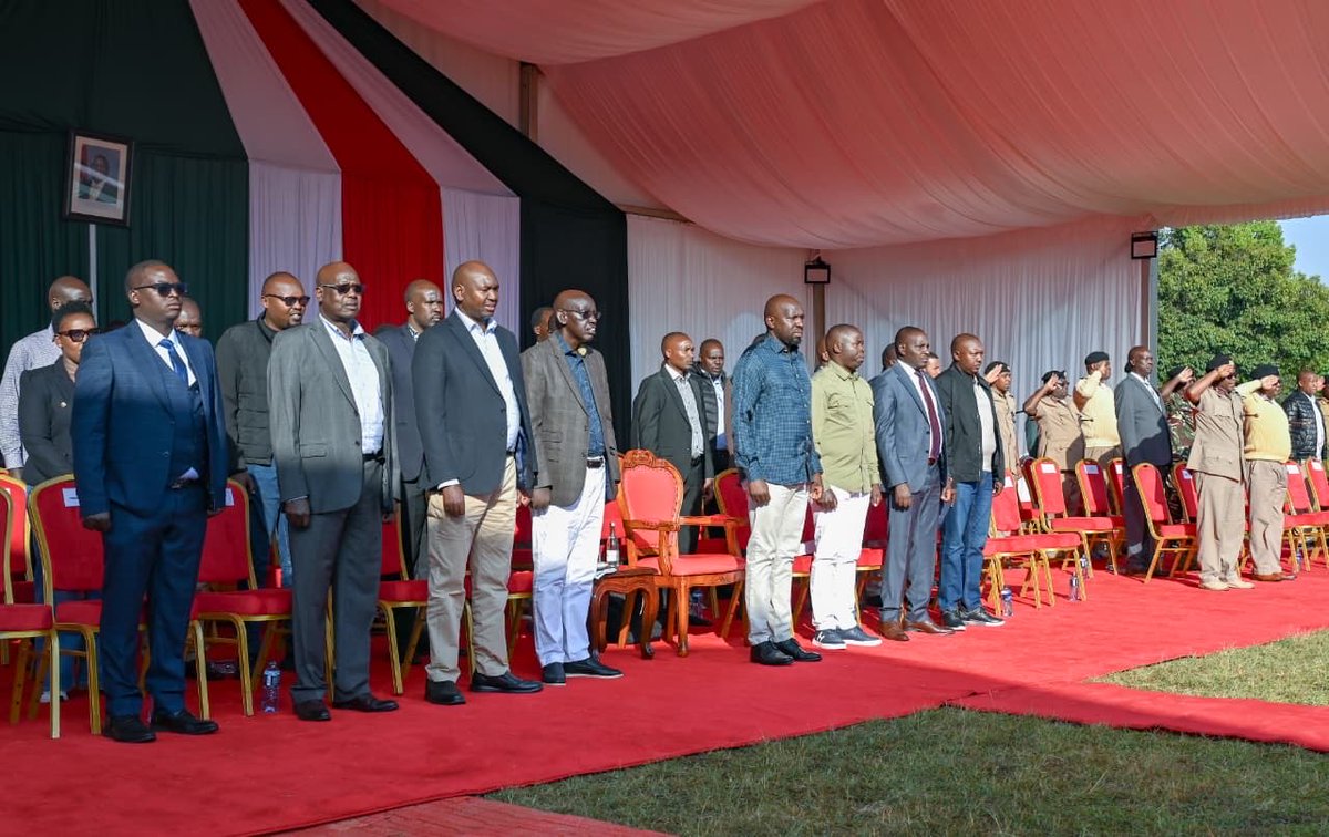 kipmurkomen's tweet photo. At Eldoret Sports Club for the disbursement of NYOTA Capital 2nd Tranche for Uasin-Gishu, Nandi, and Elgeyo-Marakwet Cluster. https://t.co/oxmBxePEYu