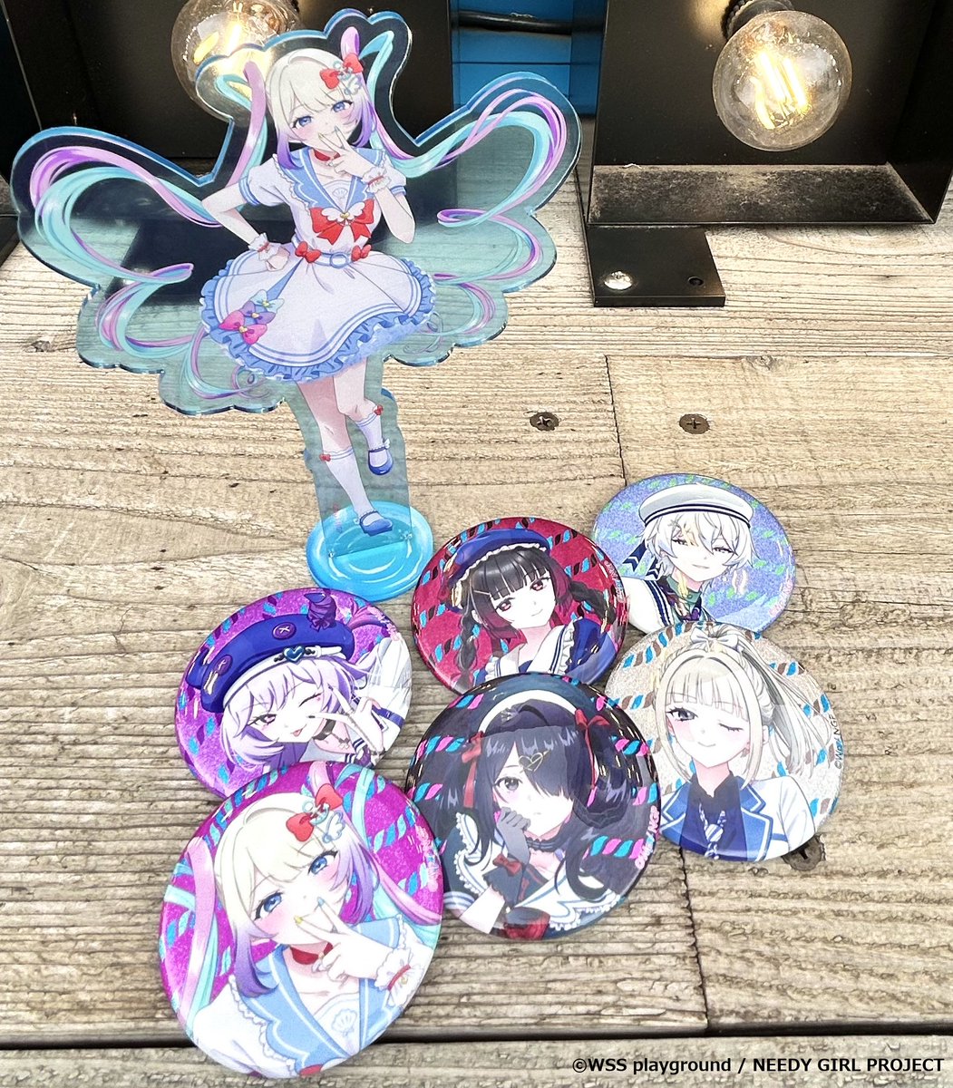 marine_tower's tweet photo. 💗アニメ『NEEDY GIRL OVERDOSE』× 横浜マリンタワー🌙

🛍️限定グッズ好評販売中！

描き下ろしイラストを使用したイベント限定グッズ✨
みなさんの戦利品もぜひ見せてください📸💜

🔻イベント詳細
https://t.co/uFILB1Uwyu

🎫チケット販売中
https://t.co/X3lDmsCeSM

#ニディガ #横浜マリンタワー https://t.co/OeuSjuqH9B