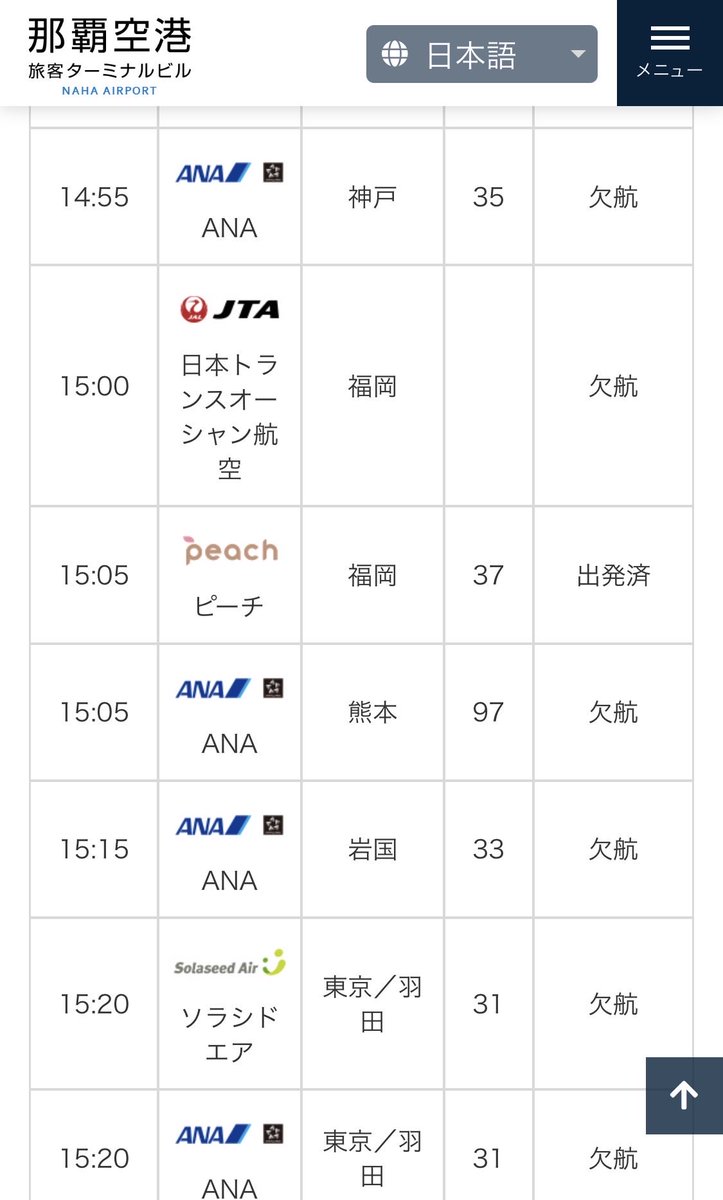 i_ariari's tweet photo. フライトレーザーを見たら那覇空港からピーチが飛び立った。この後の那覇空港出発便は全て欠航
福岡までご安全に！ https://t.co/Edwql3OYR2