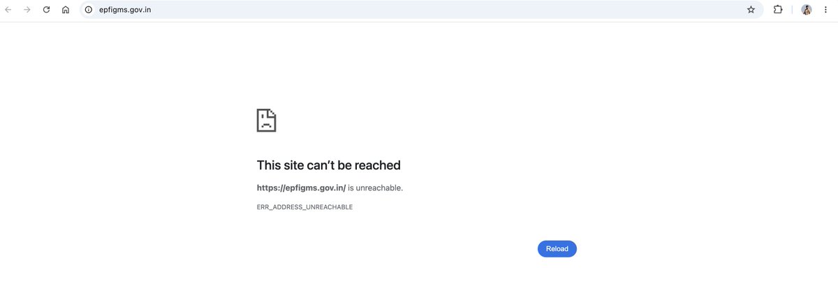 KabirSharma09's tweet photo. @officialepfo The EPFO grievance portal is currently not working. Could you please direct me to the appropriate channel or platform where I should submit my grievance instead? https://t.co/SydYjmVjCk