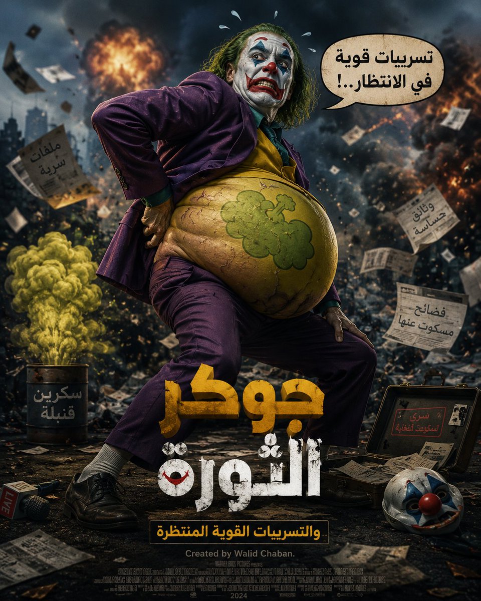 WalidChaban25's tweet photo. @Joker2977 اقوى التسريبات المنتظرة .. الجوكر ��لذي يخرج لكم من المجارير .. حاملا لكم اخر تسريبات الصراصير..  انهم ابناء القرداحة يا للفداحة. https://t.co/SUu7YtVWkE