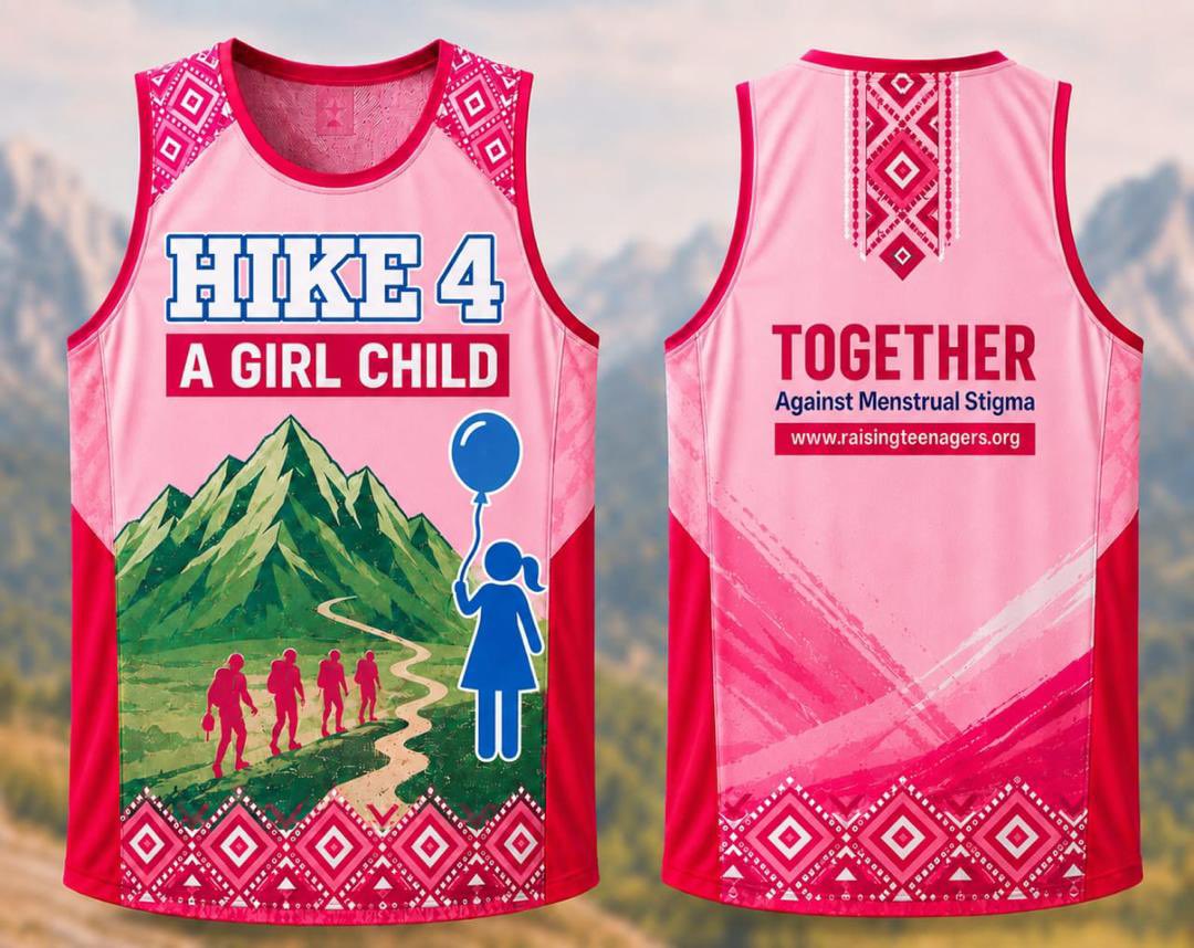 RaisingTeensUg2's tweet photo. Every hike has a destination, ours has a purpose.

This July, we are climbing Mt. Mgahinga to stand with girls whose education is interrupted by period poverty. 

Every step we take is a reminder that menstruation should never stop a girl from reaching her full potential.
Join us to #Hike4GirlsUg in Kisoro.