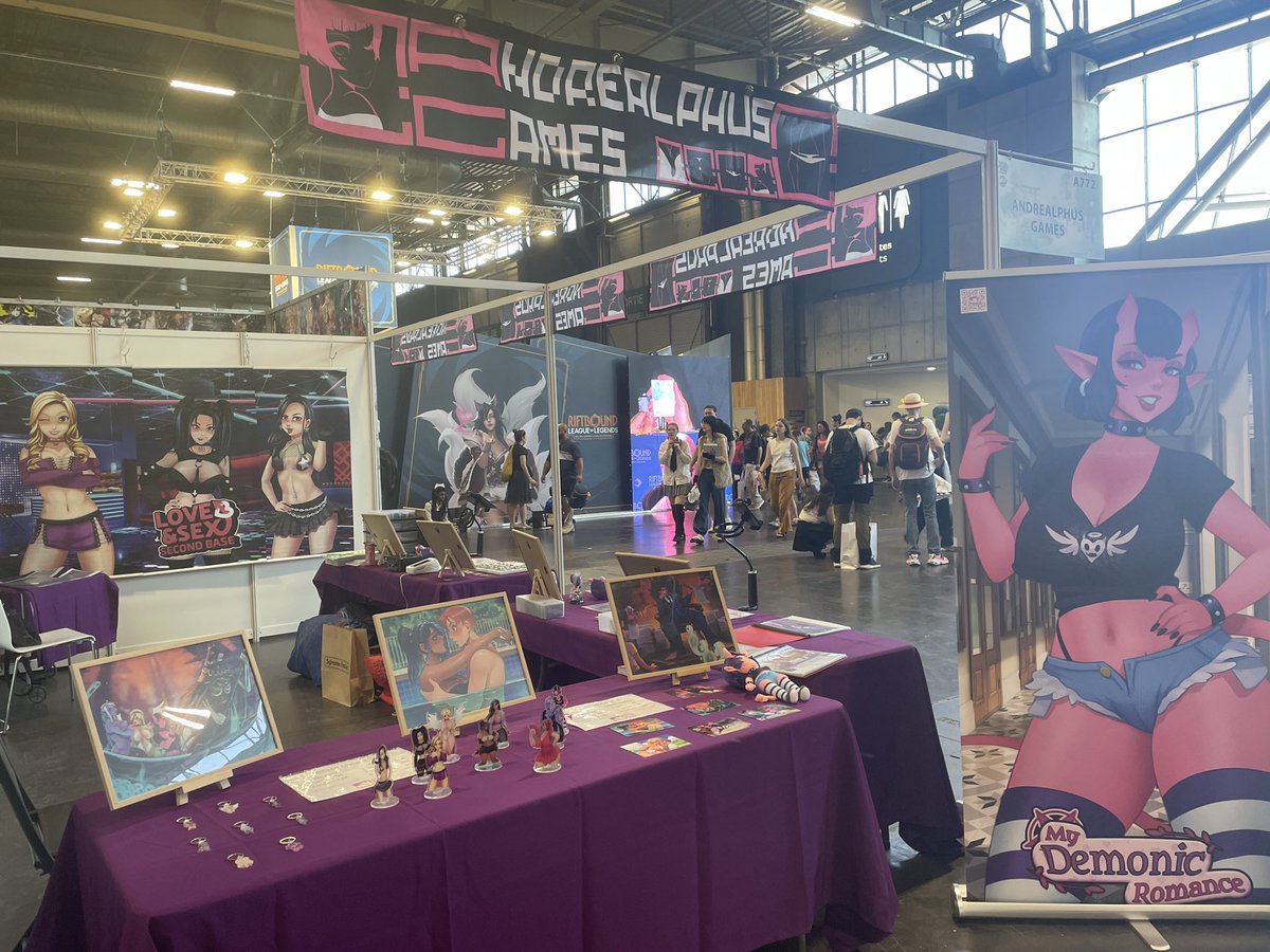 AndrealphusGam1's tweet photo. Come meet us at Japan Expo - Paris! 
Hall 6 - Stand A772 📍 https://t.co/w8C9HKKXm4