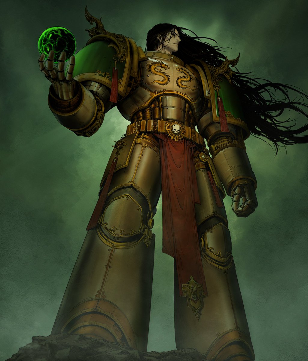 Elmnabhi_'s tweet photo. Primarch artwork commission
#warhammer40k
#warhammer https://t.co/VhIR3o1j3s