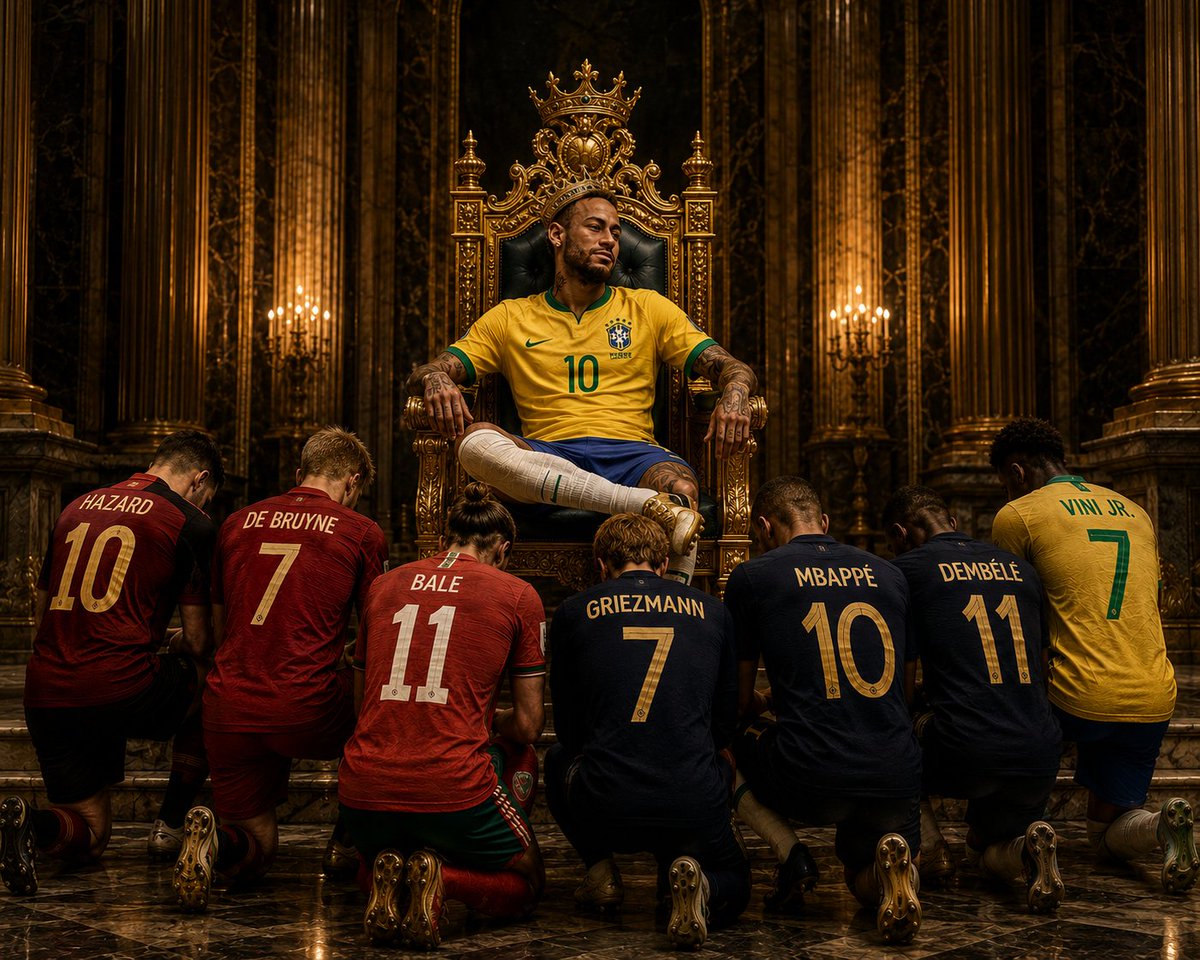 santosmagico's tweet photo. Nessa geração apenas Lionel Messi jogou mais bola que Neymar jr

por favor, não comparem https://t.co/B5Me1vwe8T