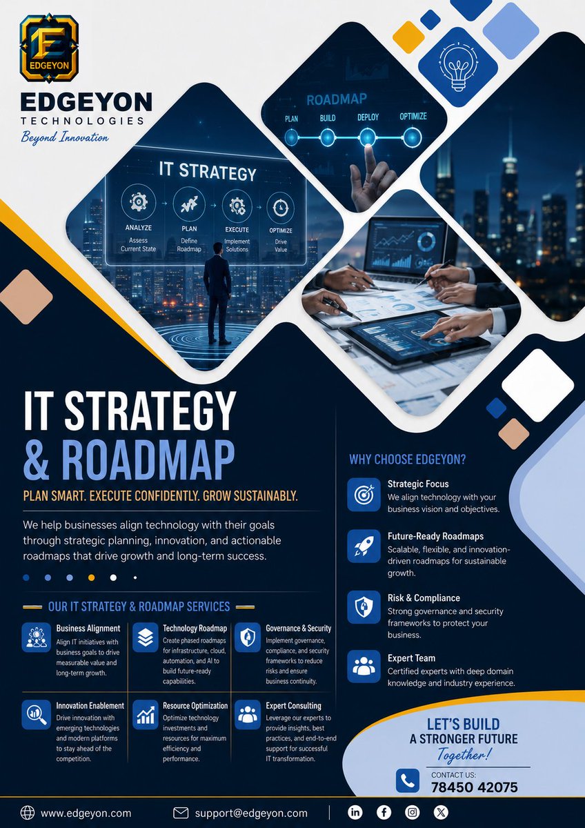 Trend__fusion's tweet photo. A clear strategy is the foundation of successful digital transformation.

📈 Plan Smart. Execute Confidently. Grow Sustainably.

🌐 https://t.co/qybApDuIrF

#ITStrategy #DigitalTransformation #TechnologyConsulting #BusinessGrowth #Innovation #Edgeyon https://t.co/awP2DtqbEG
