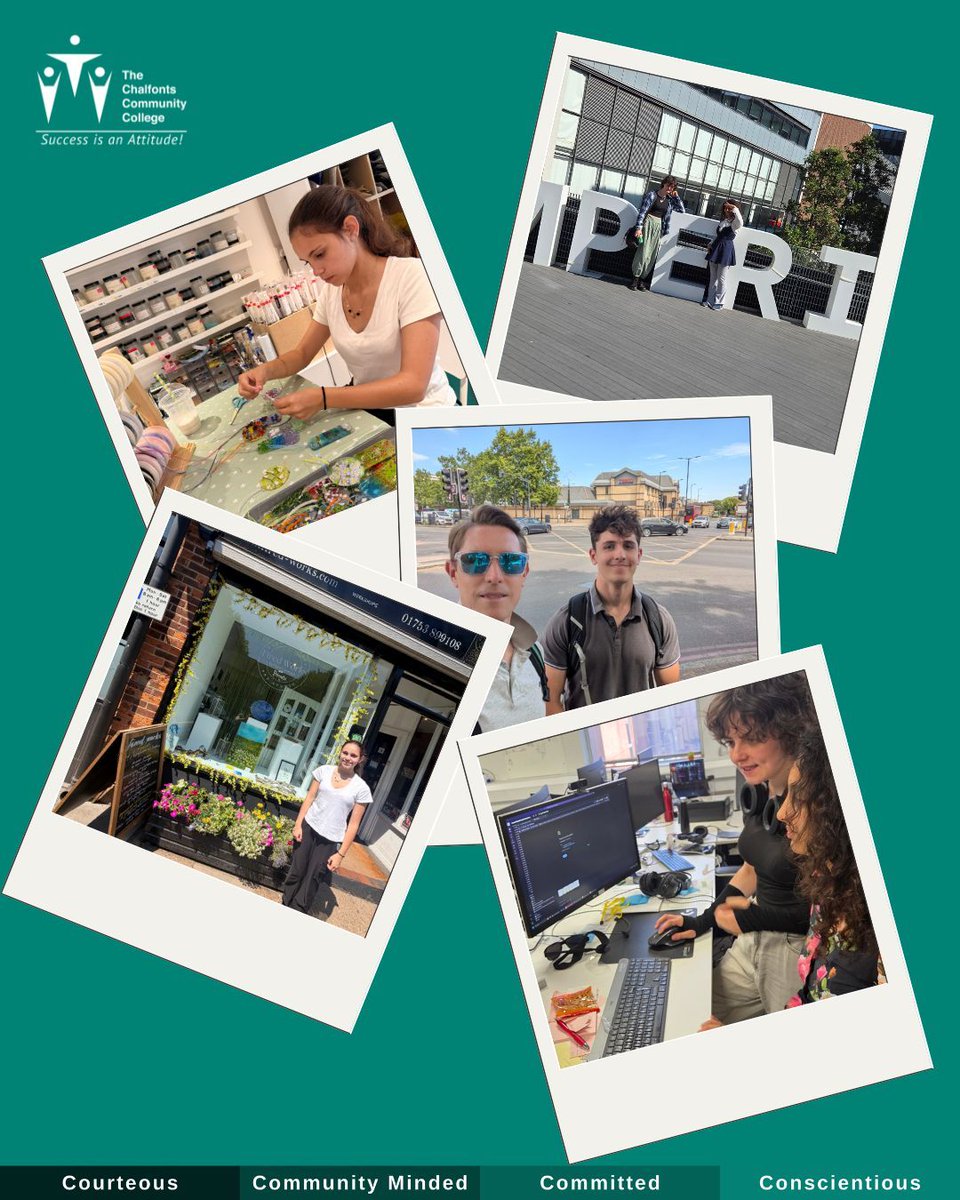 CCChalfonts's tweet photo. 💼 Over 200 of our Year 10 &amp; Year 12 students have been gaining invaluable workplace experience this week across healthcare, engineering, hospitality, education, finance, marketing, retail &amp; more.

Huge thanks to Ms Vinten, her team and all our employer partners for helping 👏 https://t.co/THsG588qLV