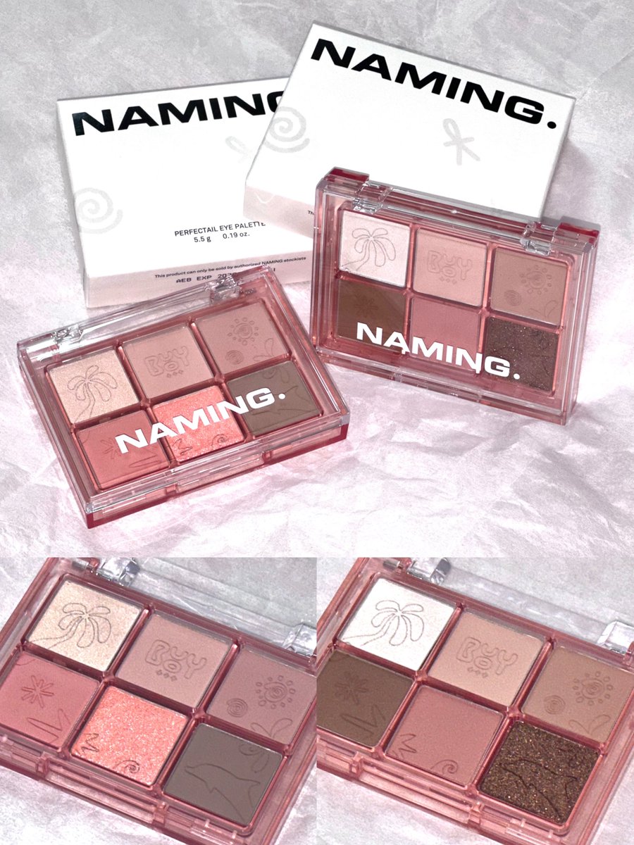 ChuWooChuWoo's tweet photo. #제품제공 #쥬발색 🎀

네이밍(@naming_cosmetic)
NEW 빈티지 썸머 컬렉션 ꙳⸌☀️⸍꙳ 

퍼펙테일 아이 팔레트 2종 출시
컬러맛집 네이밍이 드디어 팔레트를 👉🏻👈🏻

핫걸태닝걸 느낌에 
발색도 넘 시원시원하게 되는 팔레트 💭

선번 베이지 👈🏻 스모키 브라운
탠드 구아바 👈🏻 코랄 브라운 

타래로 ▼ https://t.co/yOUujaALxd