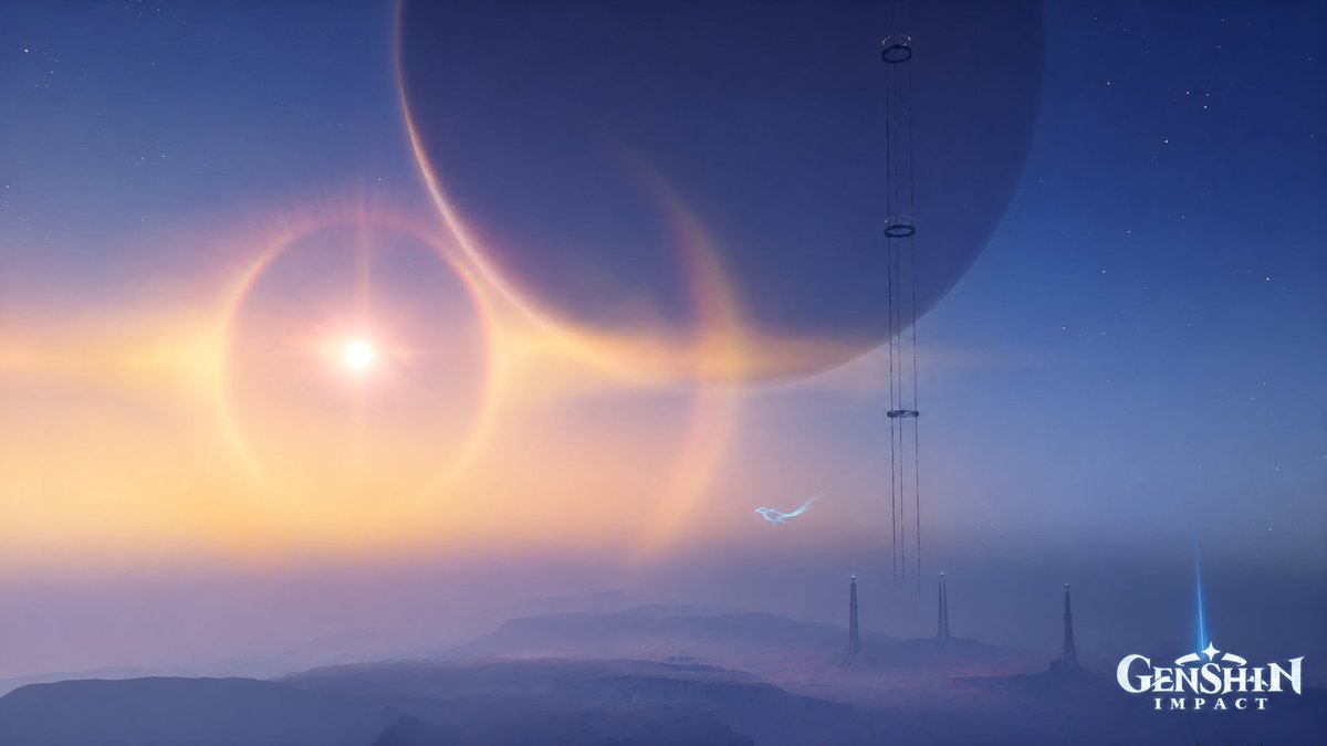 KhokhrDeHun's tweet photo. Who would've believed in 2020 that this would be Genshin Impact?
At this rate, we'll reach the Moon before Celestia.

#GenshinImpact #miHoYo #VirtualPhotography #PhotoMode https://t.co/6RvzVHSIUv