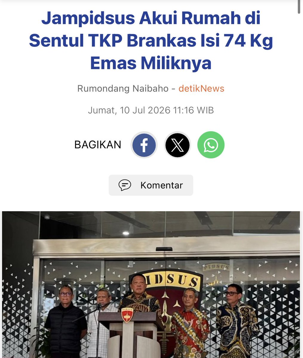 yusuf_dumdum's tweet photo. Muncul ke publik juga nih Jampidsus. 😅 https://t.co/6GZurH5gGf