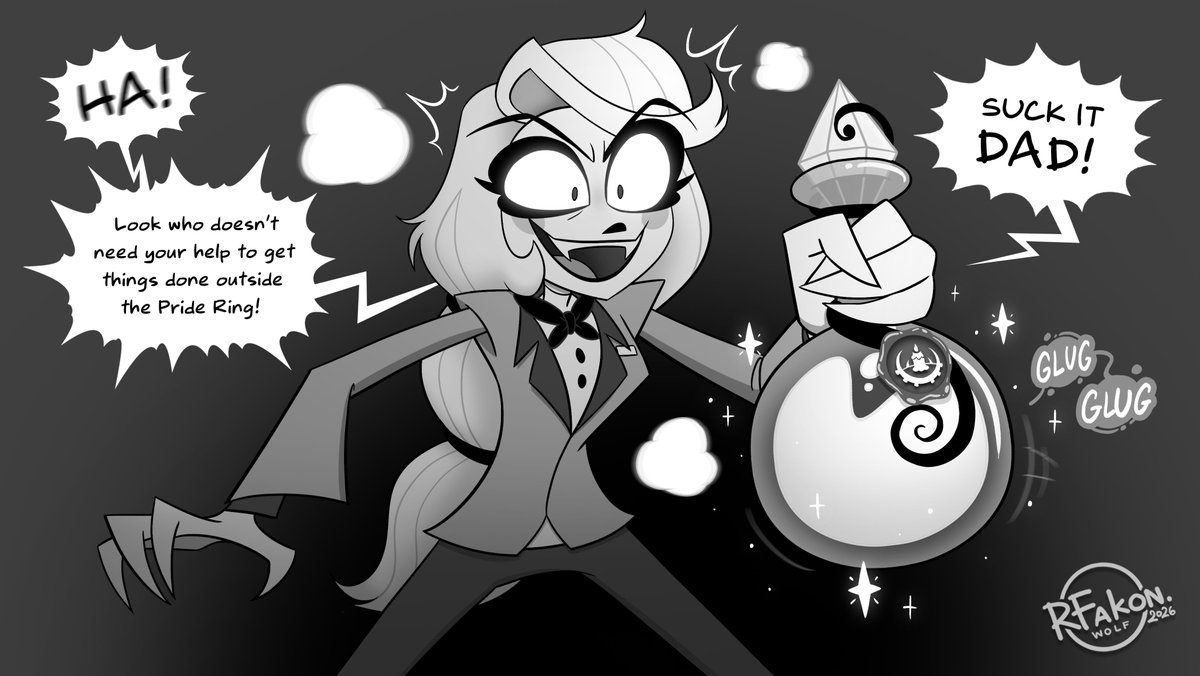 RFakonWolf's tweet photo. Part 7/8 ⭐️Day 5 : Secret (part 3)
#fallenstar #chaggie #HazbinHotelAnimation
DO NOT RE-UPLOAD or USE WITHOUT MY PERMISSION. https://t.co/dnGlgLeycU