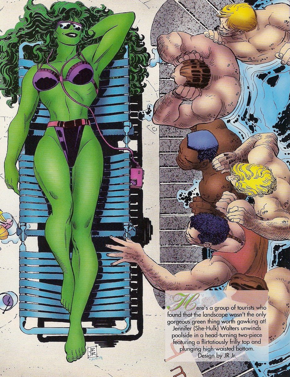 AnsiaVivaComics's tweet photo. #BuenosComicDias por fin es viernes,#monetes , acabamos la semana con nuestra musa
#Hulka #SheHulk art by JR JR
#Swimsuit2026
@arte9_comics @SergioRocaRomer @rafahighlander @CarlosPlaybook @FrecuenciaGlob1 @AnsiaVivaComics @CantinaKaboom @Lord_Azoth https://t.co/bYBqNqySJh