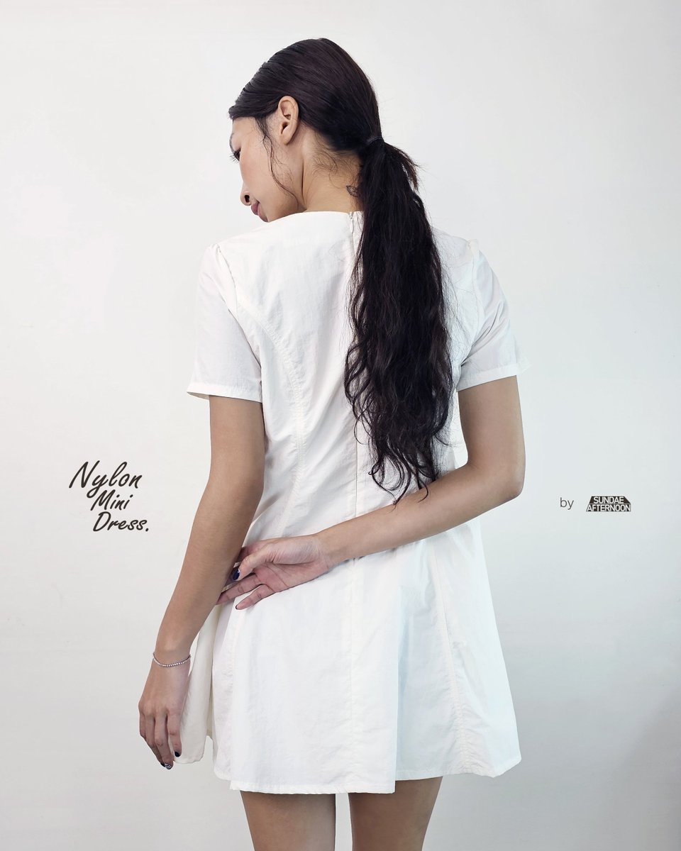 Sundae_AFTN's tweet photo. ✿ Nylon Mini Dress 🤍

- มินิเดรสผ้าไนล่อน มี 4 สี ขาว/ กากี/ เทา/ ดำ

✿ ราคา 790

✿ ทักแชทหรือสั่งซื้อ 👇
IG : https://t.co/DcmlmVGELz
Line : https://t.co/BcLipntEas

#Sundaeafternoon #dress #minidress #เดรส #้เดรสสั้น https://t.co/SqIe6do4G4