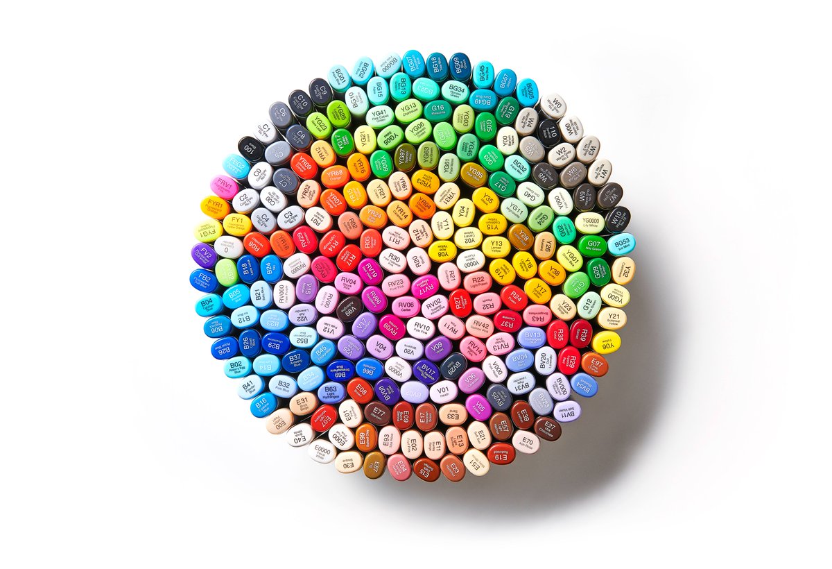 COPIC_Official's tweet photo. 国産アルコールマーカーもバズりたい！
製品にMADE IN JAPAN入りです。
来年40周年のコピックをよろしくお願いいたします✍️ https://t.co/prrdUd1X0F