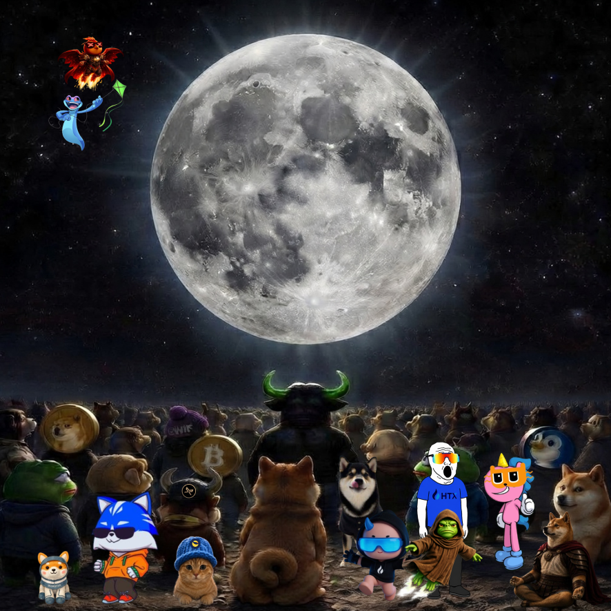 HTX_Global's tweet photo. moon meetup. 
who's pulling up? 🌕🚀 https://t.co/LwPxrRu6k3