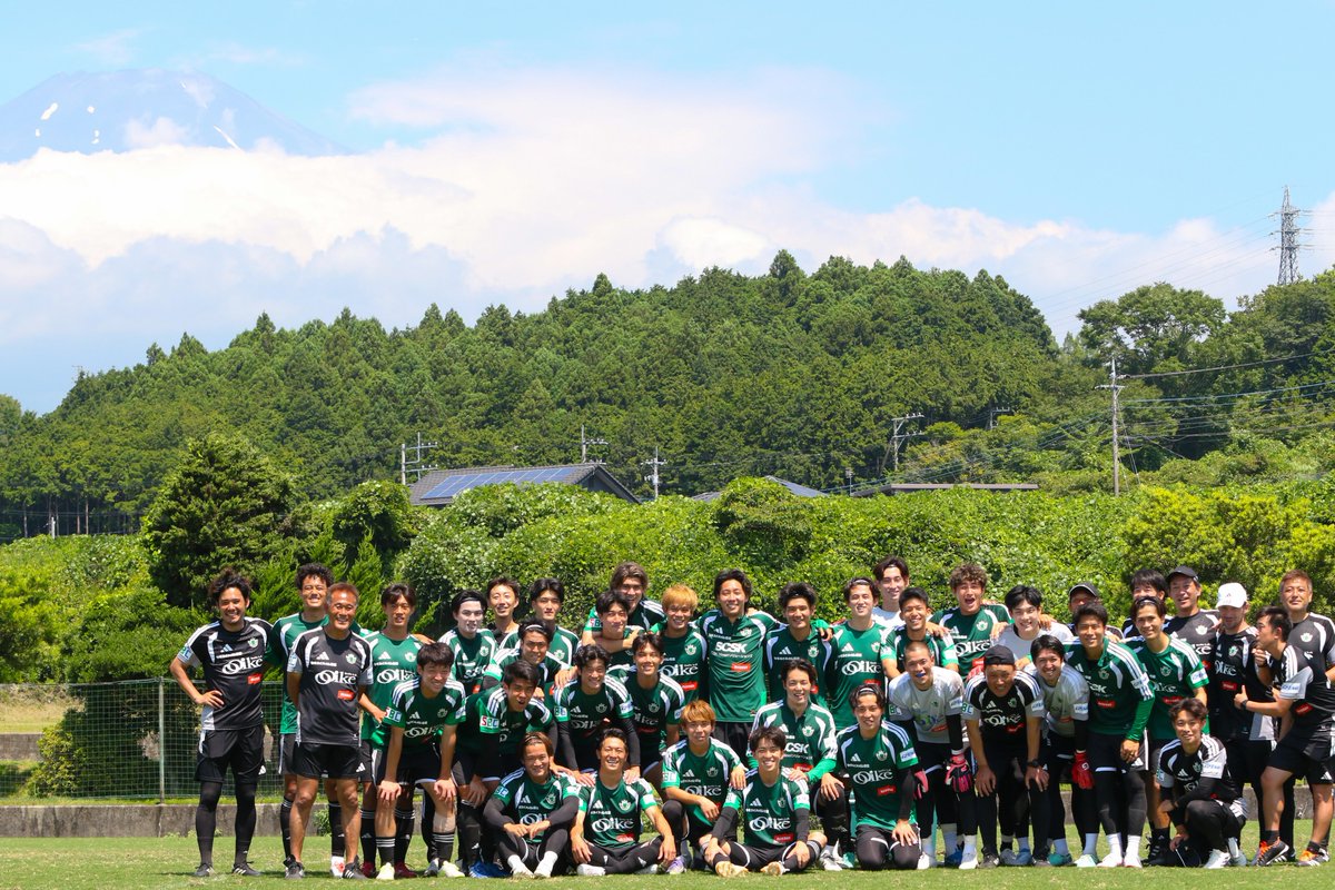 yamagafc's tweet photo. 6/29（月）〜7/10（金）から行っていた、御殿場キャンプが本日で終了✅

実施にあたり協力いただいた方々、ありがとうございました🙌

#yamaga #サイコウ https://t.co/uAN03fn9KZ