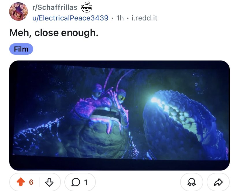 APPictures9's tweet photo. Surprise surprise, looks like they screwed up the live-action translation of the iconic Tamatoa frame. https://t.co/BT1RcLX9OX