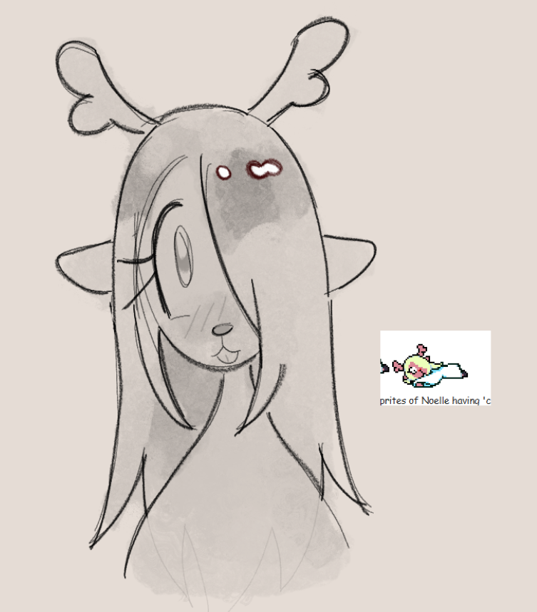 coff1n1997's tweet photo. that one unused noelle sprite https://t.co/ncX0t9F0Um