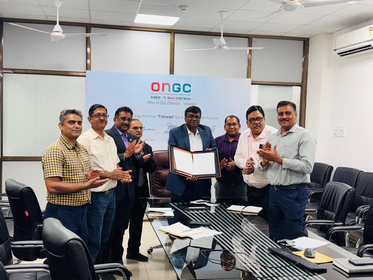 ONGC_'s tweet photo. Strengthening preparedness. Advancing safety. Building global capability.

#ONGC signed a Memorandum of Understanding (MoU) with CUDD Pressure Control, USA, on 29 June 2026 to further enhance its specialised blowout control and well control capabilities.

The collaboration brings together ONGC’s strong indigenous Crisis Management Team, extensive operational experience and emergency-response readiness with CUDD’s global expertise in complex well control operations. It will facilitate knowledge transfer, capacity building, exposure to international technologies and benchmarking against global safety standards.

Building on the successful collaboration during the control of Well RDS#147 in Assam Asset, the partnership reinforces ONGC’s commitment to a stronger, faster and more effective emergency-response framework.

#YouAreEnergy #EnergyNowAndNext