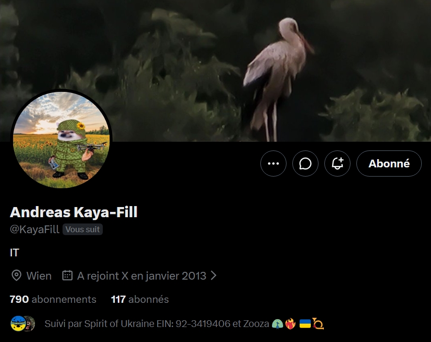 Baguette7th's tweet photo. #NAFO #Fellas, can we boost @KayaFill? 

Thank you 🫡🇺🇦💙💛

#NAFO #WeAreNAFO #NAFOExpansionIsNonNegotiable #FollowAFellaEveryDay https://t.co/eexSQIZ4IR
