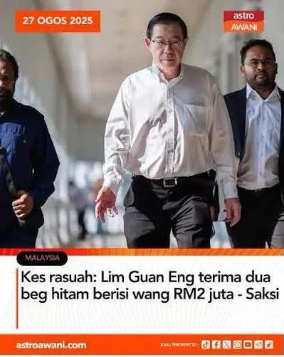 Mxllan's tweet photo. PH cakap, Kalau BN menang di Johor, Najib akan bebas.

Tapi hakikatnya, Kalau PH-DAP menang di Johor, Lim Guan Eng Yang akan bebas dari tuduhan.

Itu yang PH beriya mainkan isu Najib.

So orang2 Johor, tolak PH-DAP.
https://t.co/ns3PJmWD7g https://t.co/4I4vcpC6pY