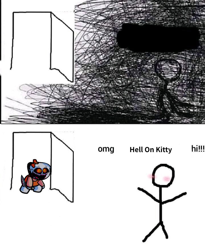 Meychandayo153's tweet photo. #HellOnKitty 
[Hell On Kitty] https://t.co/uQf4FF5N50