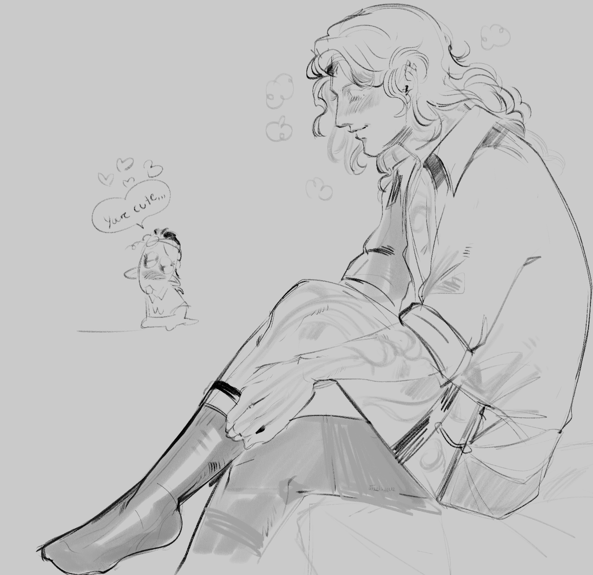 Teethcake's tweet photo. trying out a new brush https://t.co/cMtikLh0UP