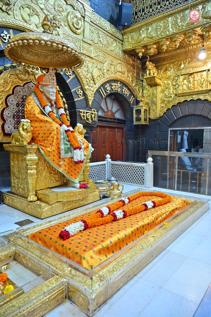 SSSTShirdi's tweet photo. *!! ॐ साई राम !!*
*श्री साईबाबा संस्थान विश्वस्त व्यवस्था,शिर्डी*
*!! ॐ Sai Ram !!*
*Shri Saibaba Sansthan Trust, Shirdi*
≈≈≈≈≈≈≈≈≈≈≈≈≈≈≈≈≈ 
*आरती :- माध्यान्ह आरती*
*शुक्रवार १० जुलै २०२६*  
*Aarti :-Madhyan Aarti*
*Friday 10 July 2026* https://t.co/aqK2PsATUK