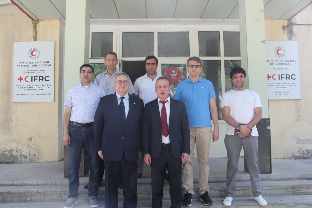 TajikistanC's tweet photo. On July 10, 2026, the official ceremony of handing over a Land Cruiser vehicle, previously donated to Red Crescent Society of Tajikistan (RCST) by the International Committee of the Red Cross (ICRC), was held at the Headquarter of the Red Crescent Society of Tajikistan. https://t.co/p9pe6dHczj