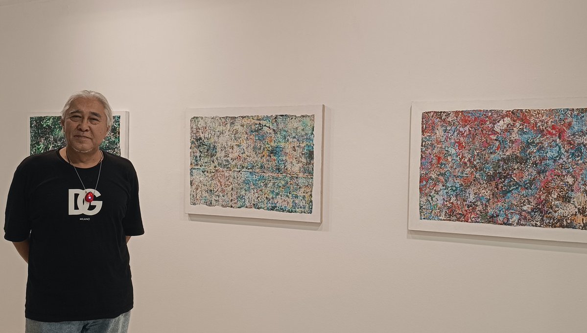 OndaFuenlabrada's tweet photo. El CEART acoge ‘El color del silencio’:
🎨 Del artista Lin Mo
👁️ Universo de contemplación y sensibilidad visual
🖼️ Abstracción, color y materia
🛜 Más información https://t.co/Gt6pmgxSXx
📌 En colaboración @AytoFuenlabrada
#Fuenlabrada #CEART #Arte #Abstracto #LinMo https://t.co/djIQd5E1OF