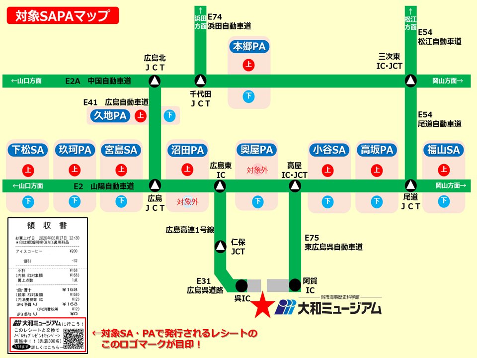 ラストスパート！／ 大和ミュージアムとの連携キャンペーン実施中