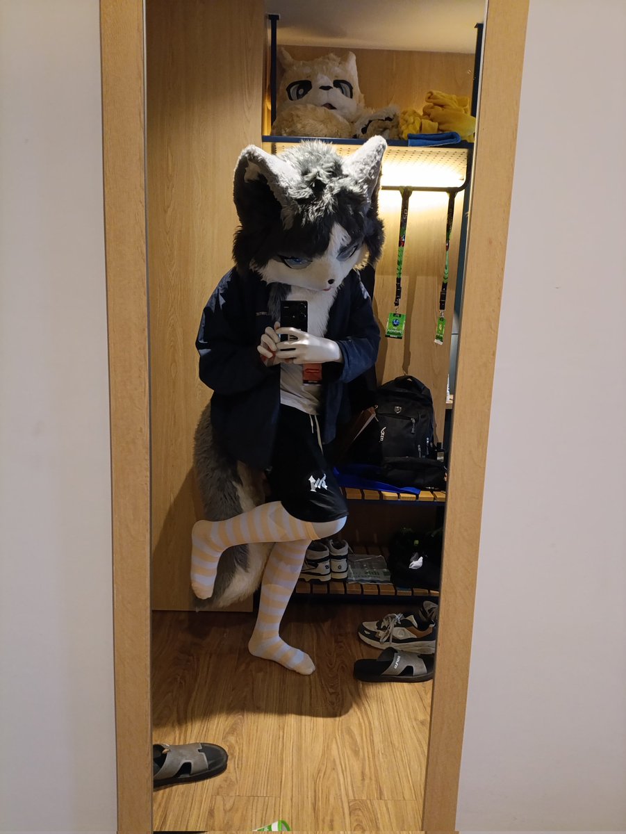 AroFursuit's tweet photo. FIRST FURCON ✨ IWAG 2026

thank you for all the good memories, I will never forget having a good time with you all 😘 

#FursuitFriday #IWAG2026 #IWAG https://t.co/P3OF23OzIp