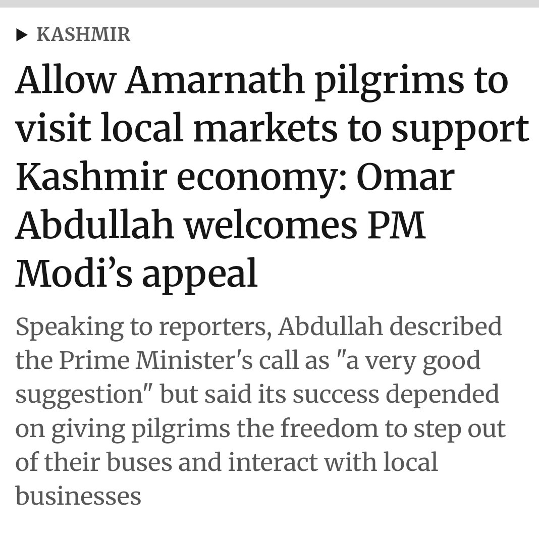 KSHARMAAVINASH's tweet photo. @OmarAbdullah 
ताकि जिहादियों को काफ़िरों को मारने में आसानी हो|
हमलोग पहलगांव भूल थोड़े ही गए | https://t.co/tS5u35jeD7