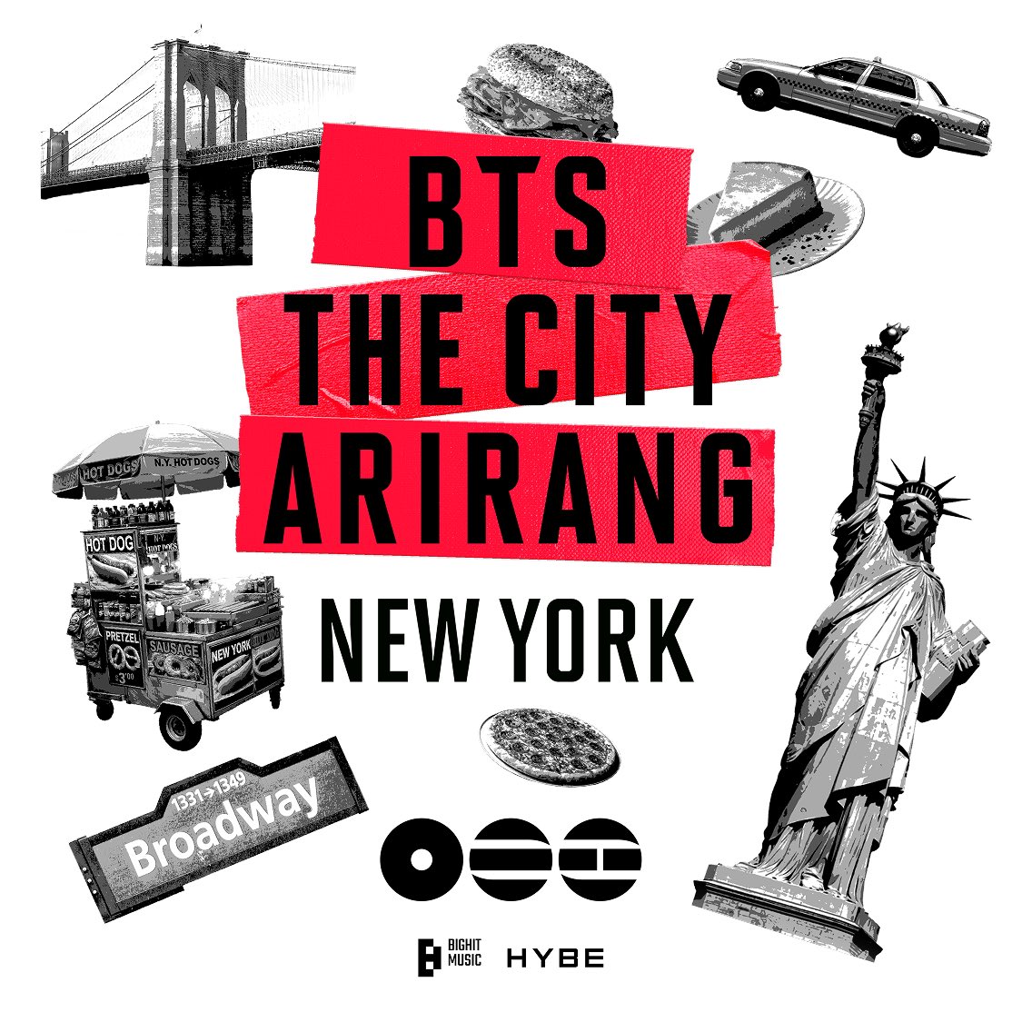 ARIRANGWT's tweet photo. BTS THE CITY ARIRANG is coming to New York!

📆Schedule: Fri, July 24, 2026 - Mon, Aug 3, 2026 (ET)

*The schedule for additional programs will be updated on Mon, July 20, 2026, at 10:00 AM (KST).

#BTS_THE_CITY #BTS_WORLDTOUR #BTS_WORLDTOUR_NEWYORK https://t.co/NjRWlhizOe
