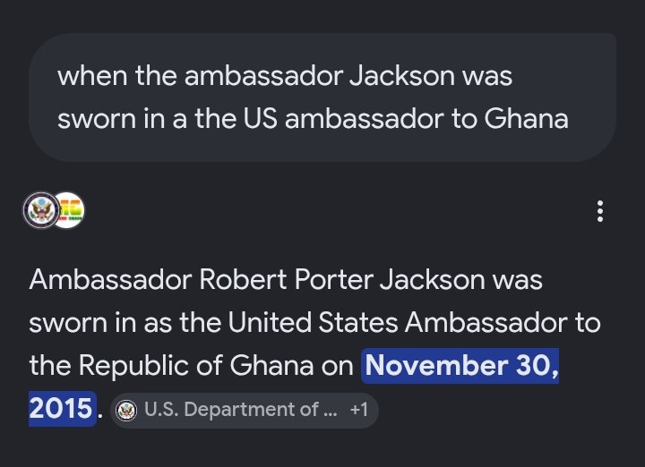 samjee_1's tweet photo. @DontdoYawa Meaning the ambassador started his work from 2016 going 👏 

Eii NPP!!!! https://t.co/BLe9tXnprp