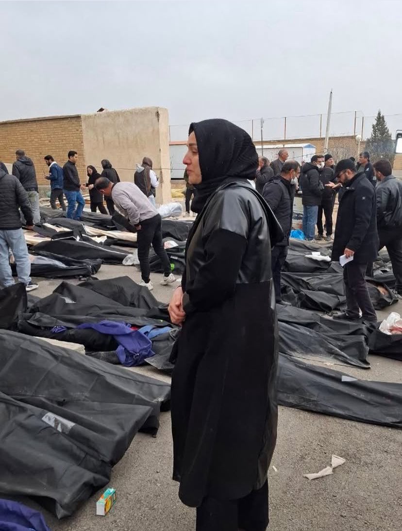Nala5ko's tweet photo. 6 months ago on January 8th &amp; 9th, people in Iran were slaughtered brutally,  their precious bodies piled high and families forced to pay for the bullets, while the world looked on in silence, too scared to speak for fear of being branded "Islamophobic".
#IranMassacre https://t.co/TpxFo8bOYp