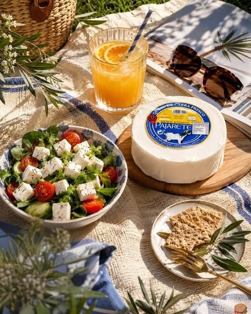 QuesosPajarete's tweet photo. ☀️ El verano sabe más fresco con Pajarete. 🥗🧀

Nuestro Queso Fresco de Cabra Payoya es el ingrediente perfecto para tus ensaladas, aperitivos y comidas al aire libre.

Natural, ligero y con todo el sabor de la Sierra de Cádiz.

🌐 https://t.co/q75ZcDGBY4 https://t.co/Uh0QSLjnch
