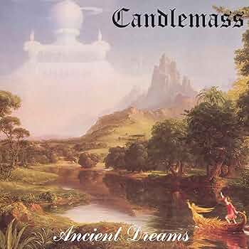 Fgdesnoyer's tweet photo. Las maravillosas obras  del  pintor  Thomas Cole, de la serie "The Voyage of Life", como portadas del grupo sueco Candlemass 😍 https://t.co/cQ6n9855bu