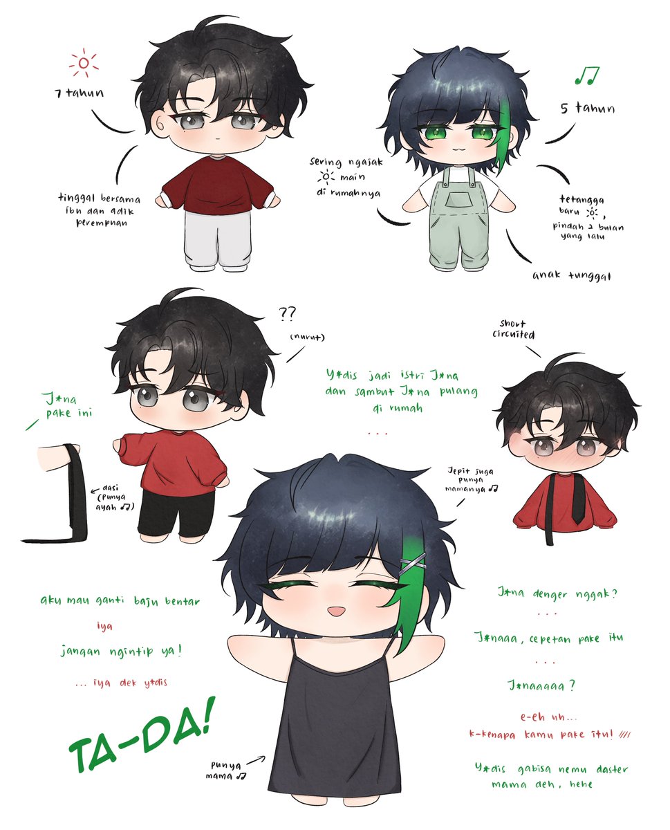 wisteraayla's tweet photo. #Sunnote childhood au

sun and note playing house 🏠❤️💚 https://t.co/SxWRj96HKB