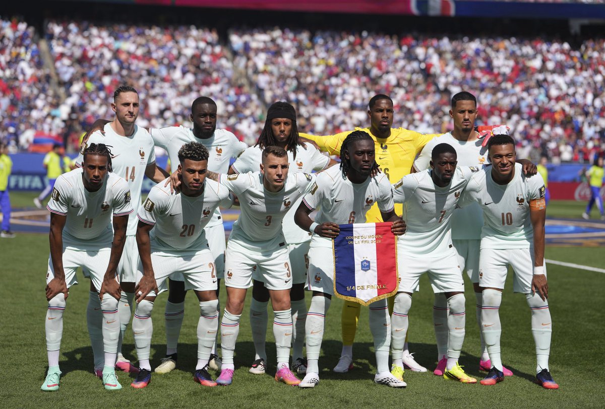 _BeFootball's tweet photo. 🚨 Les Bleus ont rempli l’objectif fixé par la FFF : MINIMUM DEMI-FINALE. ✅🇫🇷 

Ça devient une formalité pour eux ça. https://t.co/NFHVwVvZqE