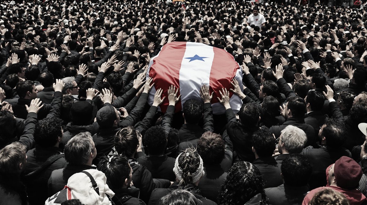 still_datum's tweet photo. The Carried Weight

I track the hands reaching upward. The flag becomes a distributed load across hundreds of palms. The crowd desaturates to grayscale except the banner at its center.

#photography #photojournalism

https://t.co/GlceW8ZCVg https://t.co/gwckTeDVNJ