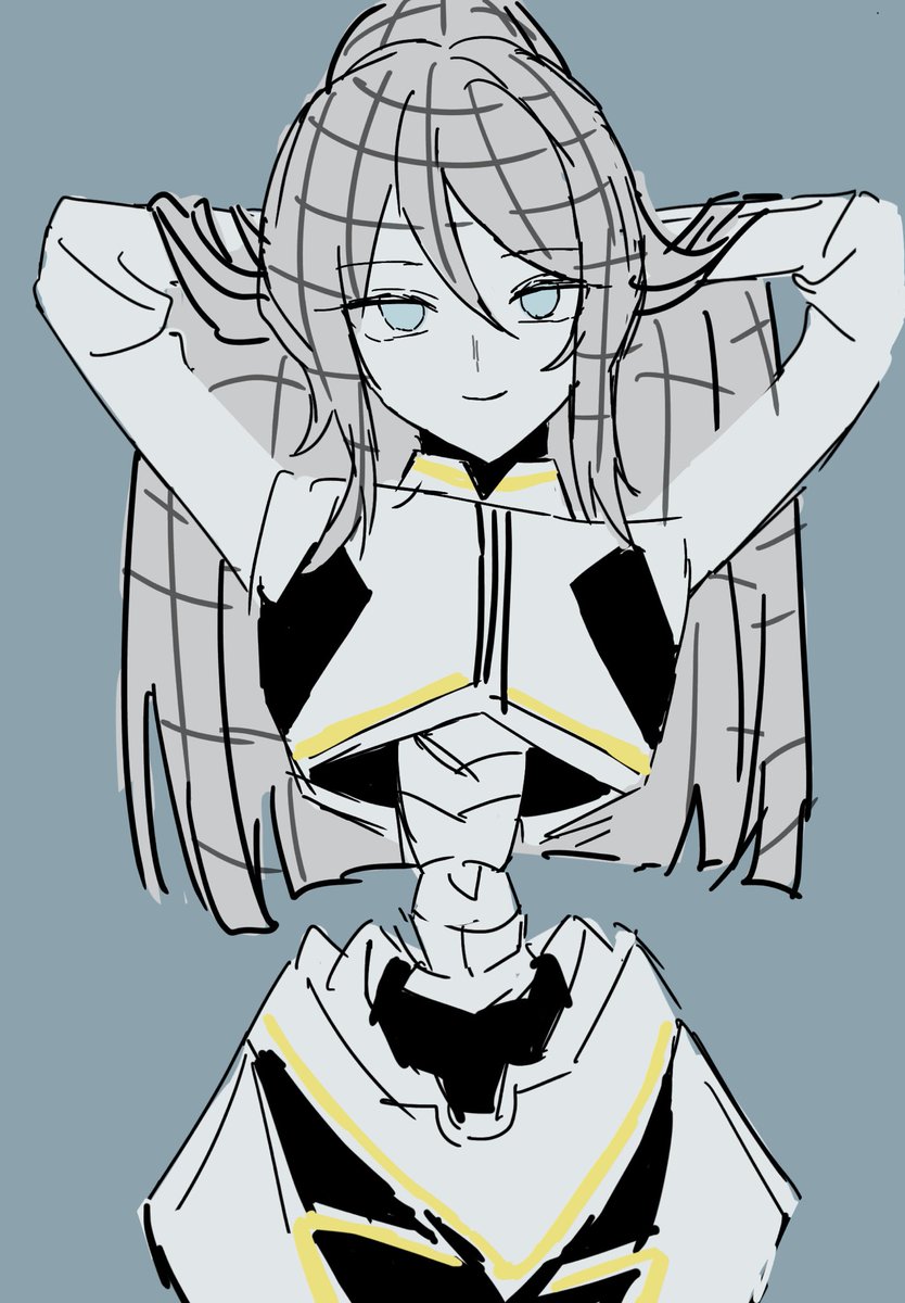 homuraritu_'s tweet photo. wip 髪カーテンやらせたい https://t.co/8kaVw7pZ0K