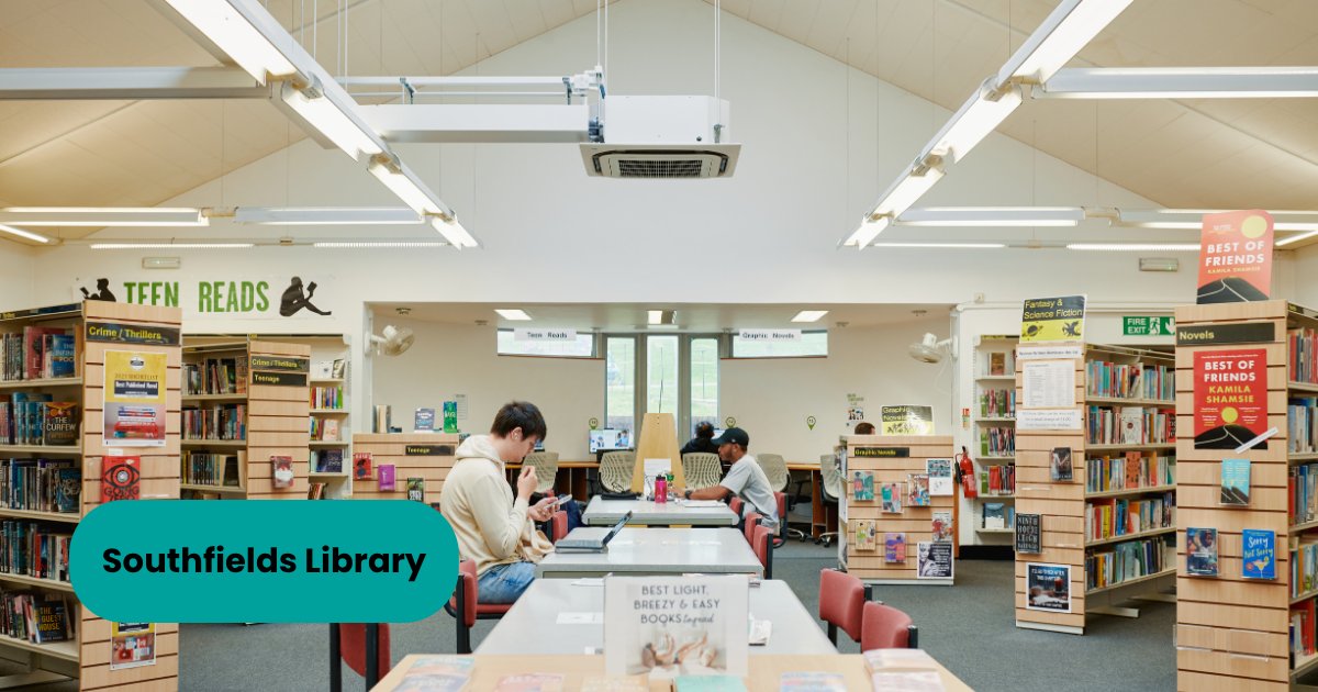 wandbc's tweet photo. Did you know some of our libraries are certified Cool Spaces? ❄️

Wandsworth Town, Earlsfield, Southfields and Northcote all have air-conditioning, plus Balham Library's children's and teen spaces upstairs 📚

Check out the Cool Space map for more info:
https://t.co/lIn4yLQSBb https://t.co/uLyqJEaKKI