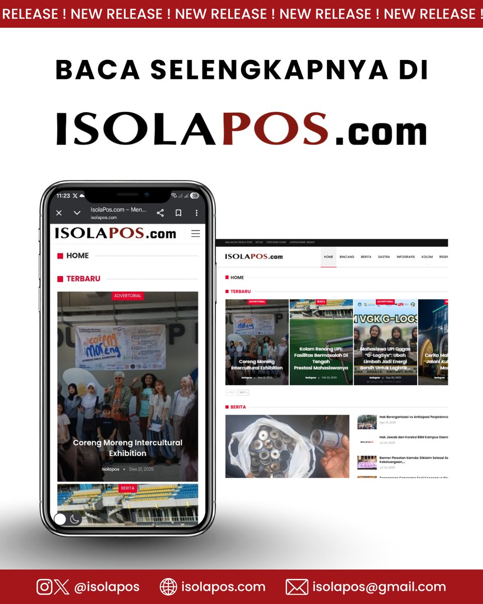 isolapos's tweet photo. Oleh: Firyal Puteri Fahima*
*Penulis merupakan mahasiswa Psikologi Fakultas Ilmu Pendidikan, Universitas Pendidikan Indonesia (UPI)
Tulisan ini sepenuhnya merupakan tanggung jawab penulis yang bersangkutan https://t.co/FDlkCxFZBi