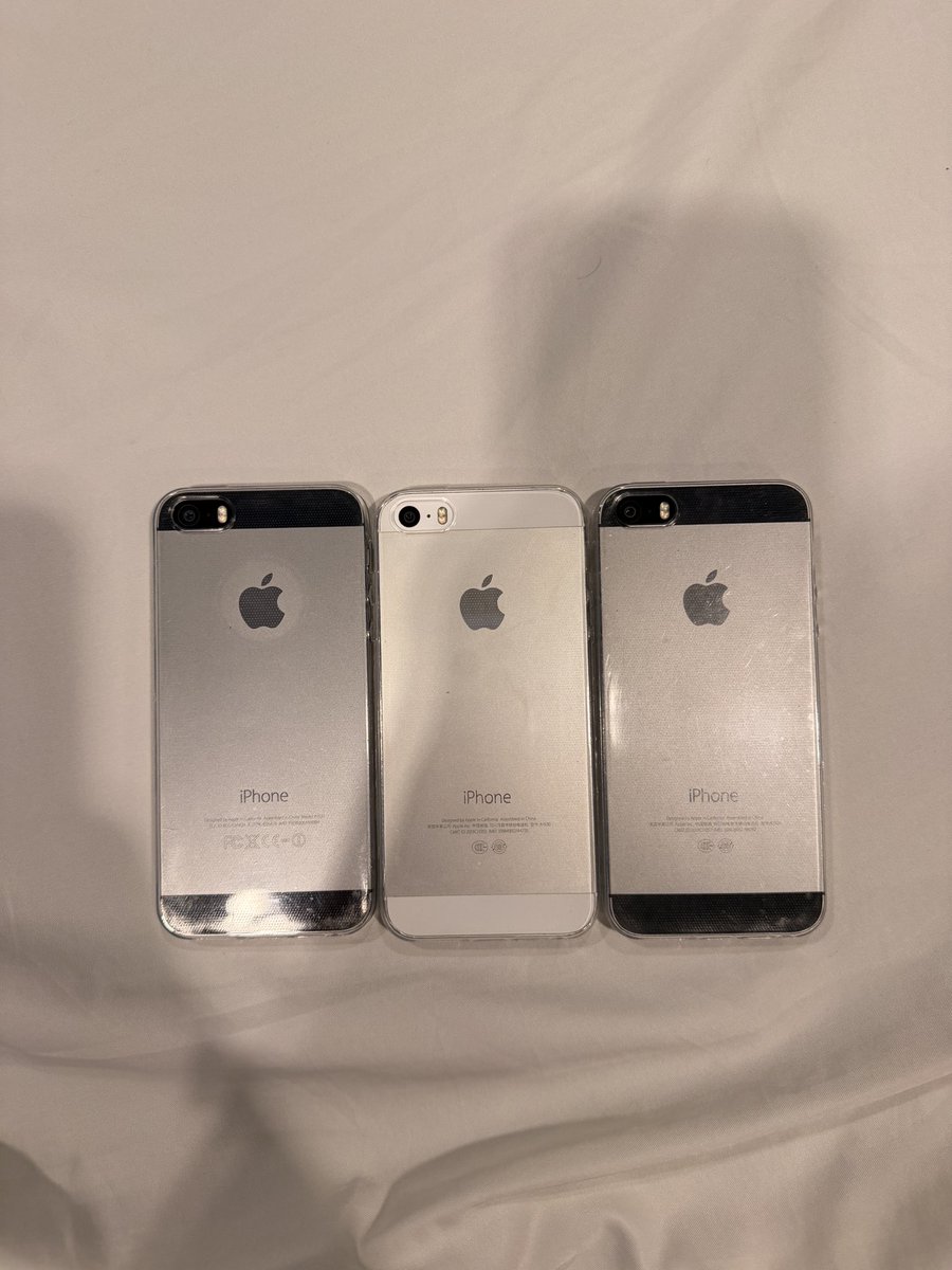 shoopshoot0's tweet photo. ౨ৎ iPhone 5s  16GB 🪽✨
มีเครื่องพร้อมส่งค่า 
เครื่องแท้ ไม่ติด iCloud รีเซ็ตได้ ♡
ใส่ซิมได้ ౨ৎ แบตไม่ไหล กล้องหน้า-หลังปกติ📸 AirDrop ได้ ✿ สแกนนิ้วได้ ✿ 

1250.- free ems  🪷
มีบริการนัดรับ,ปลายทาง,แมส(กทม.)รับผ่อน

#ไอโฟน5s #ส่งต่อไอโฟน #ไอโฟนรุ่นเก่า #กล้องดิจิตอล #ไอโฟน6 https://t.co/0qoMG59uyB