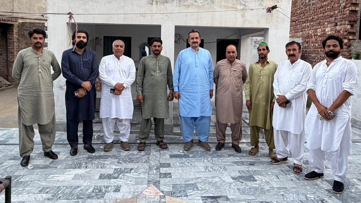 AdilBukshPK's tweet photo. الیکشن کمپین امیدوار برائے ایم ایل اے  ایل اے 38 جموں 5 چوہدری ذیشان یونس ٹانڈہ 
سابق ایم پی اے چوہدری عادل بخش چٹھہ نے پنڈوری اور نئی آبادی منچر چٹھہ  میں دوستوں سے ملاقات کی
#TeamABC #PMLN #PP36 https://t.co/h1zgzO66eG