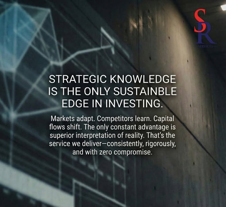 srs_global's tweet photo. 𝗪𝗲 𝗧𝘂𝗿𝗻 𝗡𝗼𝗶𝘀𝗲 𝗜𝗻𝘁𝗼 𝗗𝗲𝗰𝗶𝘀𝗶𝗼𝗻-𝗚𝗿𝗮𝗱𝗲 𝗜𝗻𝘀𝗶𝗴𝗵𝘁

𝘔𝘰𝘴𝘵 𝘪𝘯𝘷𝘦𝘴𝘵𝘰𝘳𝘴 𝘢𝘳𝘦𝘯’𝘵 𝘥𝘳𝘰𝘸𝘯𝘪𝘯𝘨 𝘪𝘯 𝘰𝘱𝘱𝘰𝘳𝘵𝘶𝘯𝘪𝘵𝘪𝘦𝘴—𝘵𝘩𝘦𝘺’𝘳𝘦 𝘥𝘳𝘰𝘸𝘯𝘪𝘯𝘨 𝘪𝘯 𝘯𝘰𝘪𝘴𝘦.

𝘞𝘩𝘢𝘵 𝘵𝘩𝘦𝘺 𝘭𝘢𝘤𝘬 𝘪𝘴𝘯’𝘵 𝘥𝘢𝘵𝘢. 𝘐𝘵’𝘴 𝘪𝘯𝘵𝘦𝘳𝘱𝘳𝘦𝘵𝘢𝘵𝘪𝘰𝘯.

𝗪𝗲 𝗱𝗲𝗹𝗶𝘃𝗲𝗿 𝘀𝘁𝗿𝗮𝘁𝗲𝗴𝗶𝗰 𝗸𝗻𝗼𝘄𝗹𝗲𝗱𝗴𝗲 𝗯𝘂𝗶𝗹𝘁 𝗳𝗼𝗿 𝗽𝗿𝗼𝗳𝗲𝘀𝘀𝗶𝗼𝗻𝗮𝗹𝘀 𝘄𝗵𝗼 𝗻𝗲𝗲𝗱 𝘁𝗼 𝗺𝗼𝘃𝗲 𝗳𝗮𝘀𝘁 𝗮𝗻𝗱 𝗮𝗹𝗹𝗼𝗰𝗮𝘁𝗲 𝘄𝗶𝘁𝗵 𝗰𝗼𝗻𝘃𝗶𝗰𝘁𝗶𝗼𝗻:

📌 𝖨𝗇𝖽𝖾𝗉𝖾𝗇𝖽𝖾𝗇𝗍 𝖽𝗎𝖾 𝖽𝗂𝗅𝗂𝗀𝖾𝗇𝖼𝖾
📌 𝖯𝗎𝖻𝗅𝗂𝖼 + 𝗉𝗋𝗂𝗏𝖺𝗍𝖾 𝗆𝖺𝗋𝗄𝖾𝗍 𝗌𝗍𝗋𝖺𝗍𝖾𝗀𝗒
📌 𝖣𝖾𝖼𝗂𝗌𝗂𝗈𝗇-𝖿𝗈𝖼𝗎𝗌𝖾𝖽 𝖿𝗂𝗇𝖺𝗇𝖼𝗂𝖺𝗅 𝖺𝗇𝖺𝗅𝗒𝗌𝗂𝗌
📌𝖳𝗁𝖾𝗌𝗂𝗌 𝗏𝖺𝗅𝗂𝖽𝖺𝗍𝗂𝗈𝗇 + 𝗋𝗂𝗌𝗄 𝖼𝗅𝖺𝗋𝗂𝗍𝗒
📌 𝖨𝗇𝗍𝖾𝗅𝗅𝗂𝗀𝖾𝗇𝖼𝖾 𝖽𝖾𝗌𝗂𝗀𝗇𝖾𝖽 𝖿𝗈𝗋 𝗋𝖾𝖺𝗅 𝖼𝖺𝗉𝗂𝗍𝖺𝗅 𝖺𝗍 𝗐𝗈𝗋𝗄

𝙄𝙛 𝙘𝙡𝙖𝙧𝙞𝙩𝙮 𝙙𝙧𝙞𝙫𝙚𝙨 𝙮𝙤𝙪𝙧 𝙧𝙚𝙩𝙪𝙧𝙣𝙨, 𝙬𝙚 𝙨𝙝𝙤𝙪𝙡𝙙 𝙩𝙖𝙡𝙠.

𝙄𝙣𝙛𝙤𝙧𝙢𝙖𝙩𝙞𝙤𝙣 𝙞𝙨 𝙚𝙫𝙚𝙧𝙮𝙬𝙝𝙚𝙧𝙚.

𝘿𝙚𝙘𝙞𝙨𝙞𝙤𝙣-𝙜𝙧𝙖𝙙𝙚 𝙞𝙣𝙨𝙞𝙜𝙝𝙩 𝙞𝙨 𝙧𝙖𝙧𝙚.

𝙒𝙚 𝙙𝙚𝙡𝙞𝙫𝙚𝙧 𝙞𝙩.

𝖣𝖬 𝖨𝖿 𝗒𝗈𝗎 𝗐𝖺𝗇𝗍 𝗍𝗈 𝗄𝗇𝗈𝗐 𝗆𝗈𝗋𝖾 𝗈𝗋 𝖽𝗂𝗌𝖼𝗎𝗌𝗌 𝗒𝗈𝗎𝗋 𝗇𝖾𝖾𝖽𝗌

#markets
#stocks
#investing
#trading
#MultiAsset
#Specialsits
#Bonds
#Equities
#Analyst
#Strategy 
#StrategicKnowledge